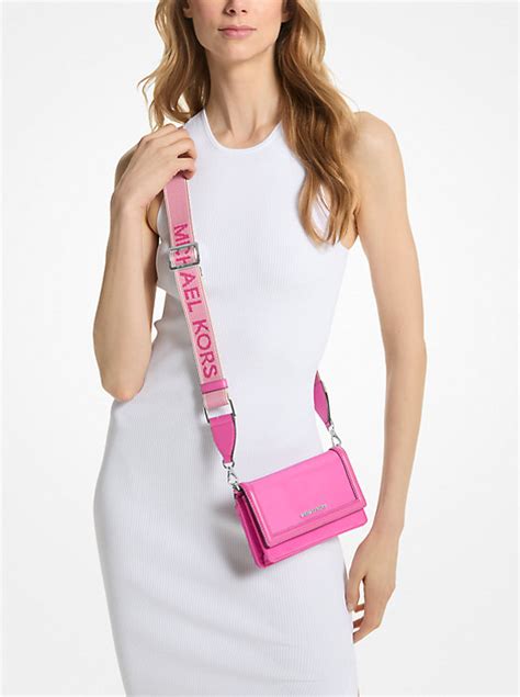 Jet Set Small Nylon Smartphone Crossbody Bag .